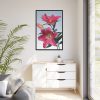 88299-55.jpg Pink Tiger Lily Framed Canvas