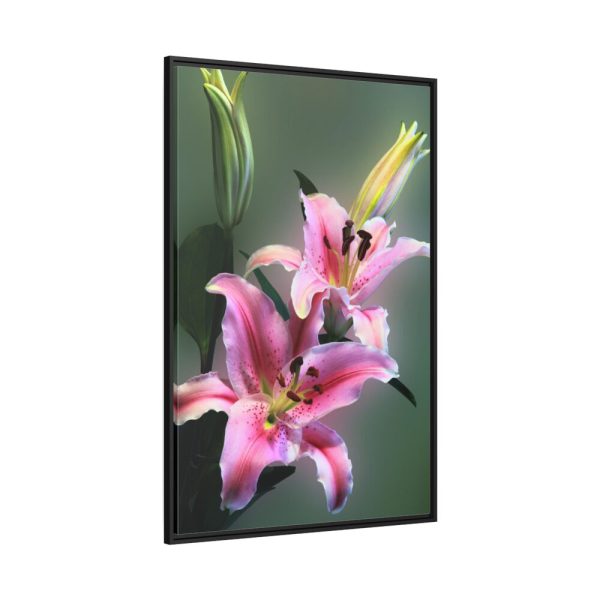 Beautiful Lily Framed Canvas