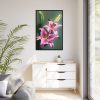 Beautiful Lily Framed Canvas