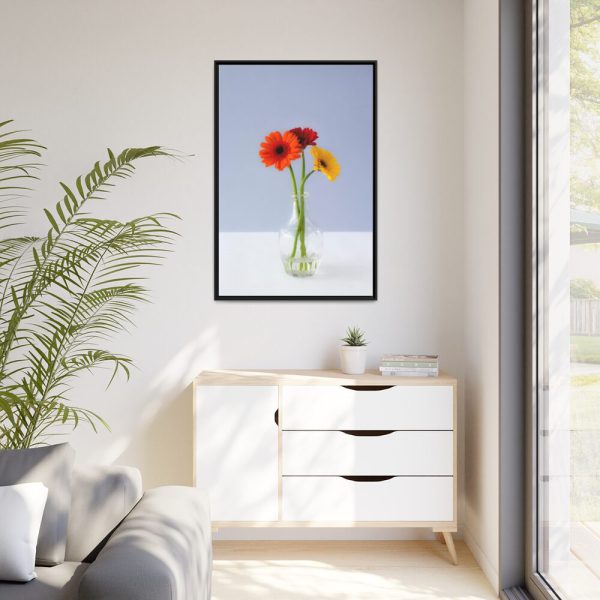 88299-67.jpg Three Daisies Framed Canvas
