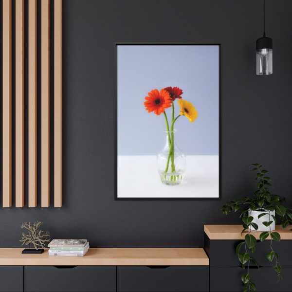 88299-68.jpg Three Daisies Framed Canvas