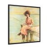 88302.jpg Fishing Framed Canvas