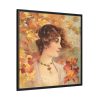 88302-12.jpg Aesthetic Woman in Autumn Framed Canvas