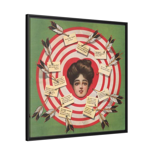 88302-4.jpg The Target Framed Canvas