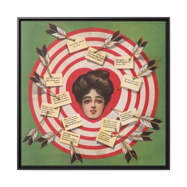 88302-5.jpg The Target Framed Canvas