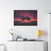 91638-10.jpg Breathtaking Red and Purple Sky Standard Canvas
