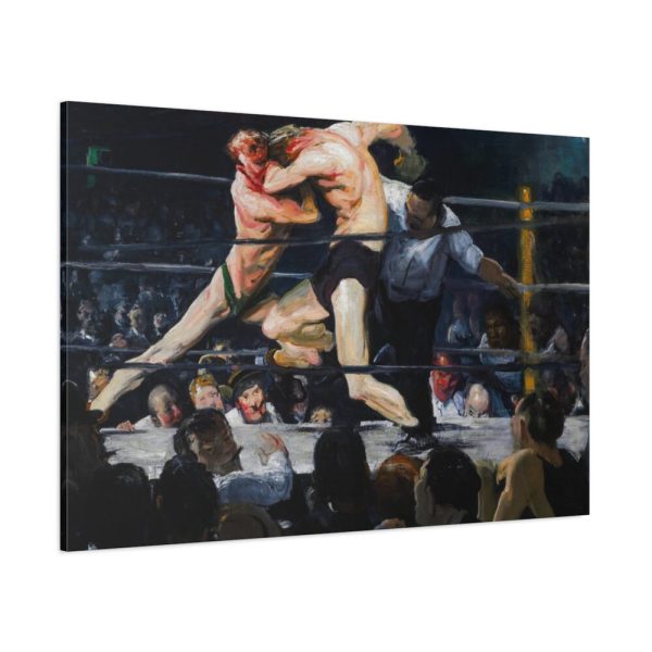 91638-12.jpg Stag at Sharkey's by George Wesley Bellows Standard Canvas