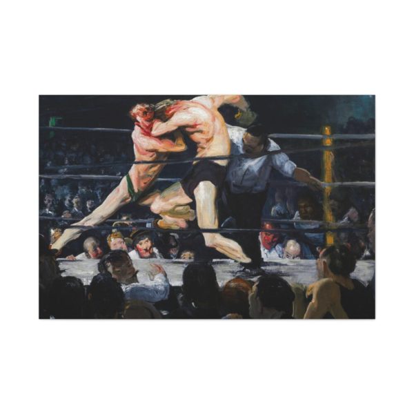 91638-13.jpg Stag at Sharkey's by George Wesley Bellows Standard Canvas
