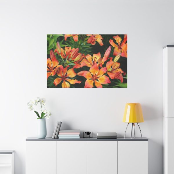 Orange Lily Standard Canvas