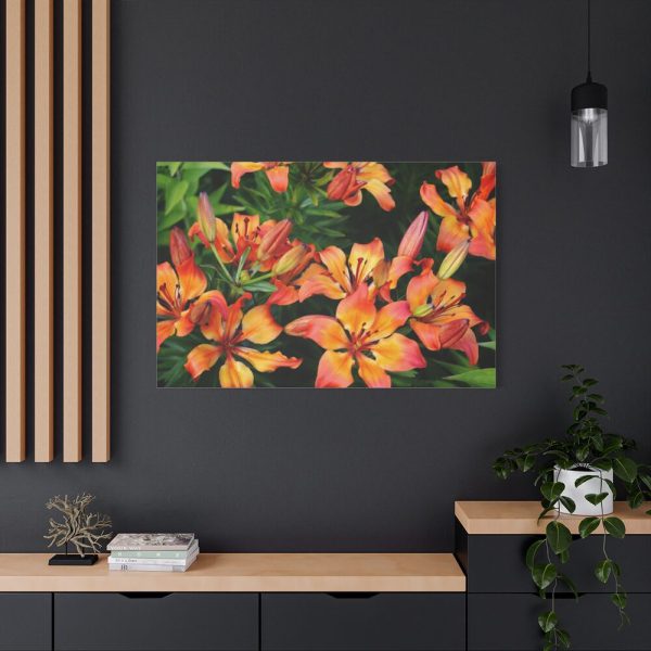 Orange Lily Standard Canvas
