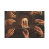 91638-17.jpg Seven Male Hands Encircling a Mug of Beer Standard Canvas