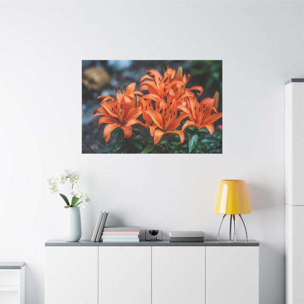 Orange Flower Standard Canvas