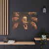91638-19.jpg Seven Male Hands Encircling a Mug of Beer Standard Canvas