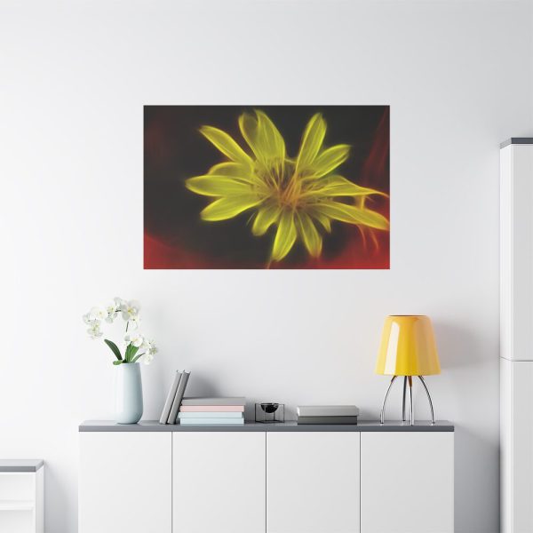 Yellow Flower Standard Canvas