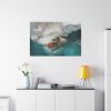 Polar Bear in Water Standard Canvas