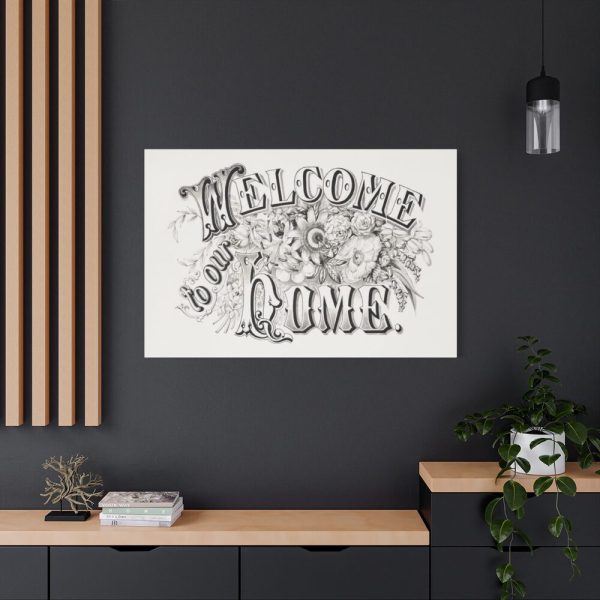 91638-23.jpg Welcome to Our Home Standard Canvas