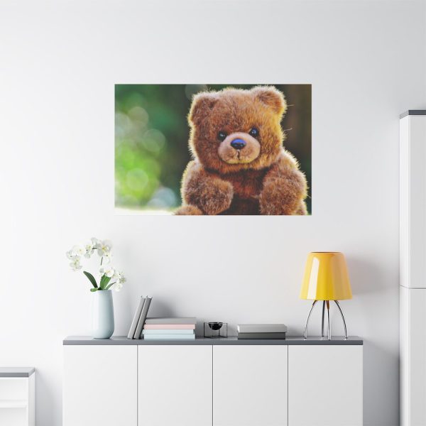 Cute Teddy Bear Standard Canvas
