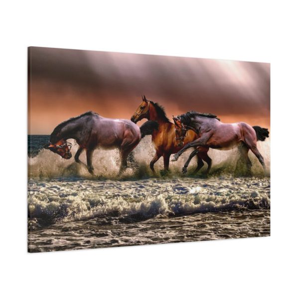 91638-285.jpg Australian Horses Standard Canvas