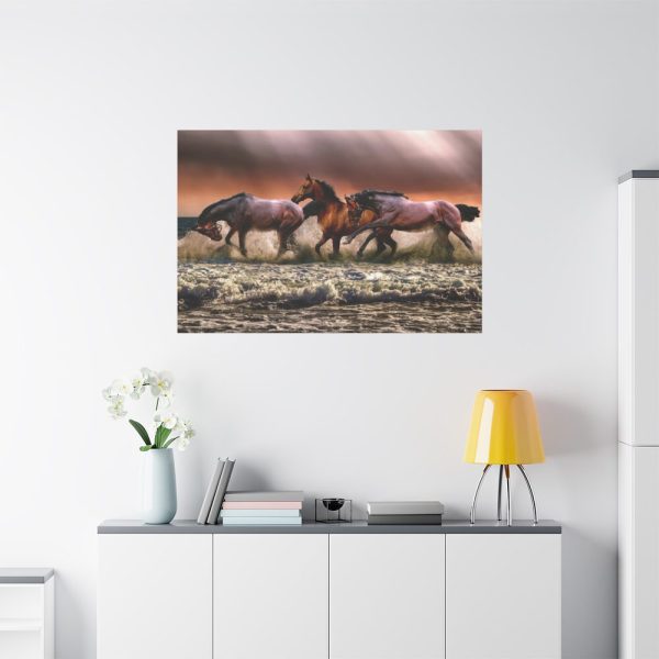 91638-287.jpg Australian Horses Standard Canvas