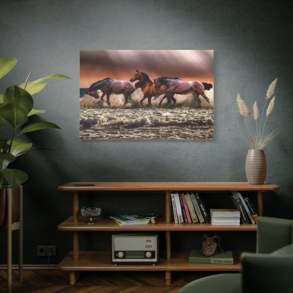 91638-289.jpg Australian Horses Standard Canvas