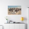 91638-292.jpg The Fourth Troopers Moving the Led Horses by Frederic Remington Standard Canvas