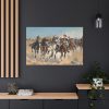 91638-293.jpg The Fourth Troopers Moving the Led Horses by Frederic Remington Standard Canvas
