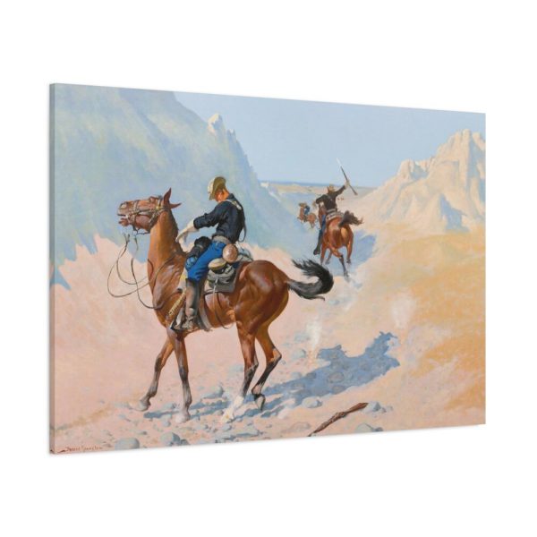 91638-295.jpg The Advance–Guard, by Frederic Remington Standard Canvas