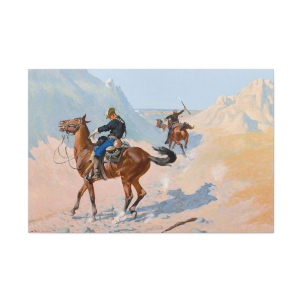 91638-296.jpg The Advance–Guard, by Frederic Remington Standard Canvas