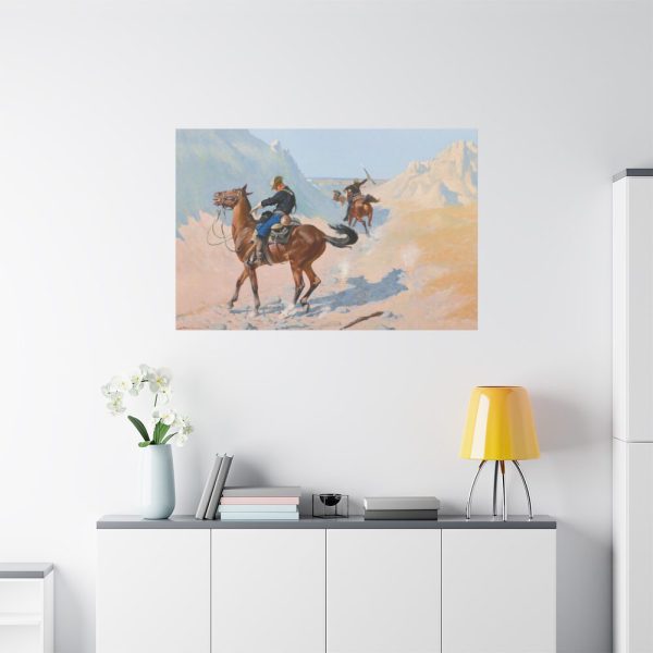 91638-297.jpg The Advance–Guard, by Frederic Remington Standard Canvas