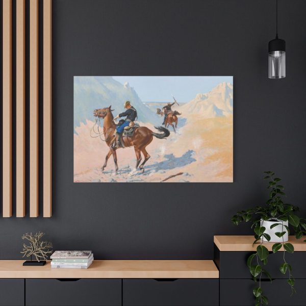91638-298.jpg The Advance–Guard, by Frederic Remington Standard Canvas