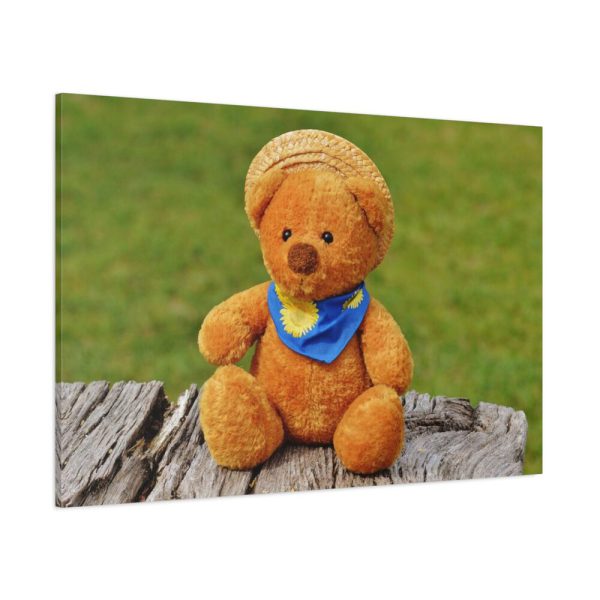 Bear with a Hat Standard Canvas