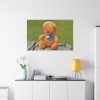 Bear with a Hat Standard Canvas