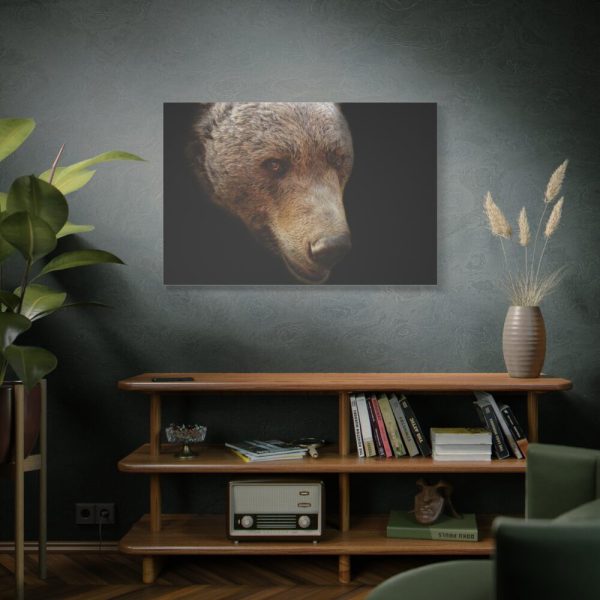 91638-314.jpg Bear Head Artistic Standard Canvas