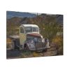 Truck in Ghost Town Standard Canvas