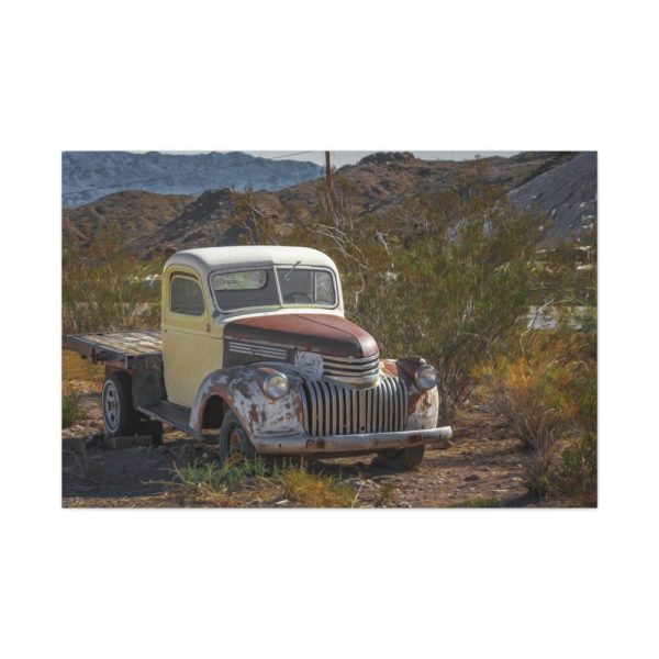 Truck in Ghost Town Standard Canvas