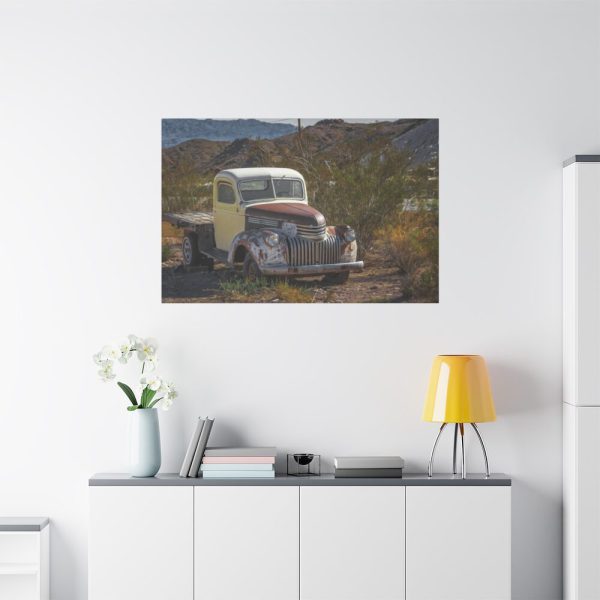 Truck in Ghost Town Standard Canvas