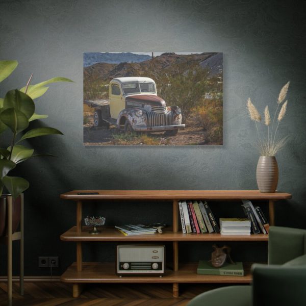 Truck in Ghost Town Standard Canvas
