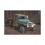 Abandoned Truck in Nevada Standard Canvas - Image 2