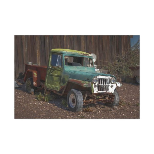 91638-321.jpg Abandoned Truck in Nevada Standard Canvas