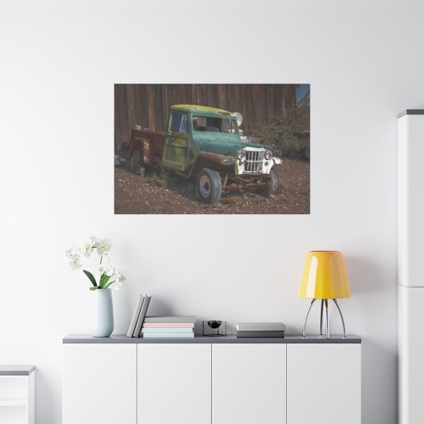 91638-322.jpg Abandoned Truck in Nevada Standard Canvas