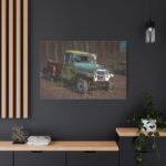 Abandoned Truck in Nevada Standard Canvas - Image 4