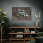 Abandoned Truck in Nevada Standard Canvas - Image 5