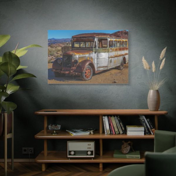 91638-329.jpg Old Rustic Truck in Nevada Standard Canvas