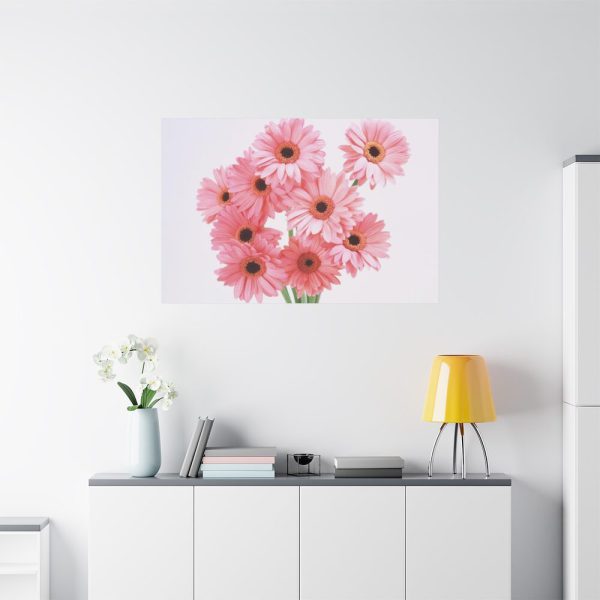 91638-377.jpg Pink Gerbera Daisies Standard Canvas