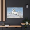 91638-428.jpg White horse Painting by Joris Hoefnagel Standard Canvas
