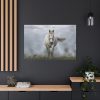 91638-433.jpg White Horse Galloping Standard Canvas