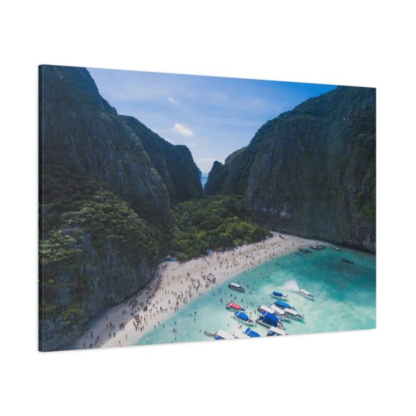 91638-465.jpg Boats in Canyon Standard Canvas