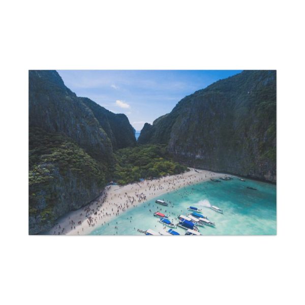 91638-466.jpg Boats in Canyon Standard Canvas