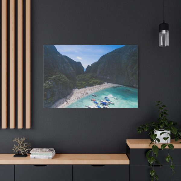 91638-468.jpg Boats in Canyon Standard Canvas