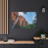 91638-473.jpg Sandstone Cliff with a Waterfall Standard Canvas